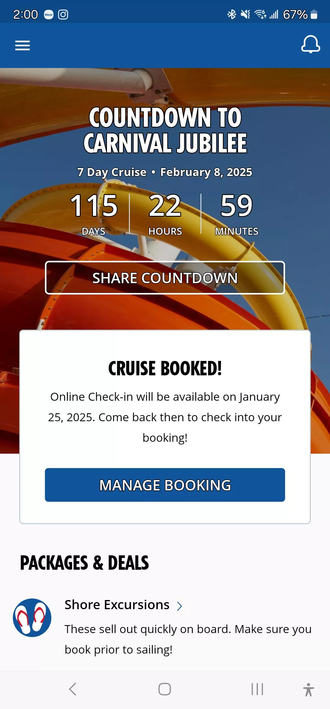 Carnival Jubilee 2/8 ???