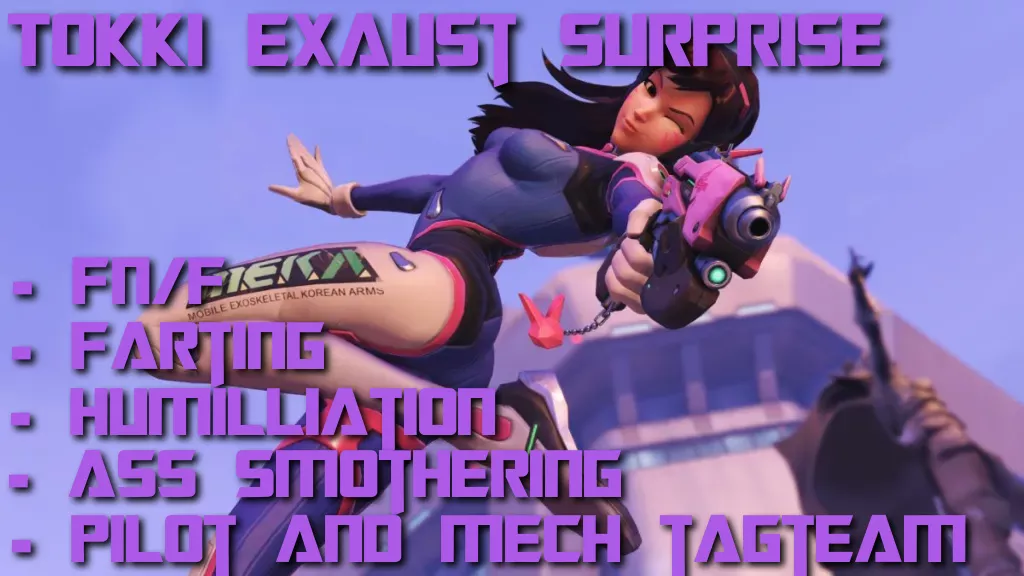 D.va Story [Fart][Burp][Grossness]