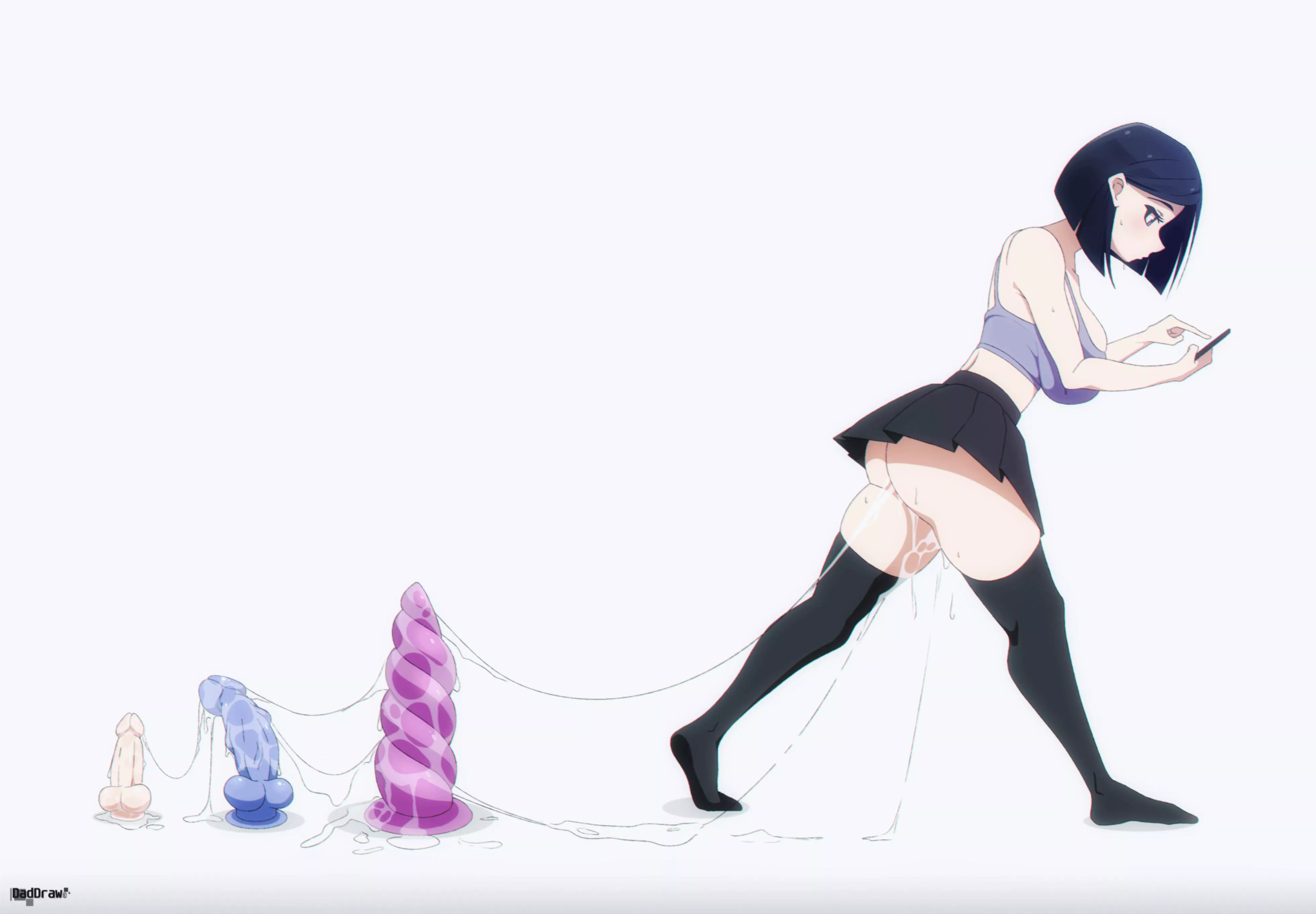 Every time she leaves the house