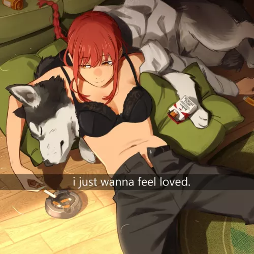 [F4M] im older now no husband no kids~ just my dog.  i wish he could just love me and breed something into me!~