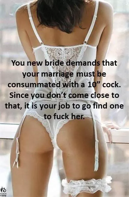 Have anyone in mind, cuck?