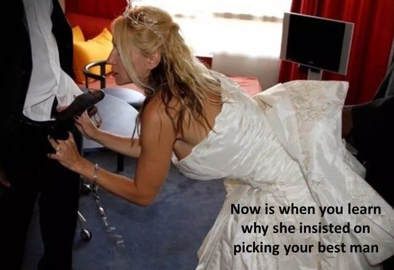 He's about to show you why he's the best man. 