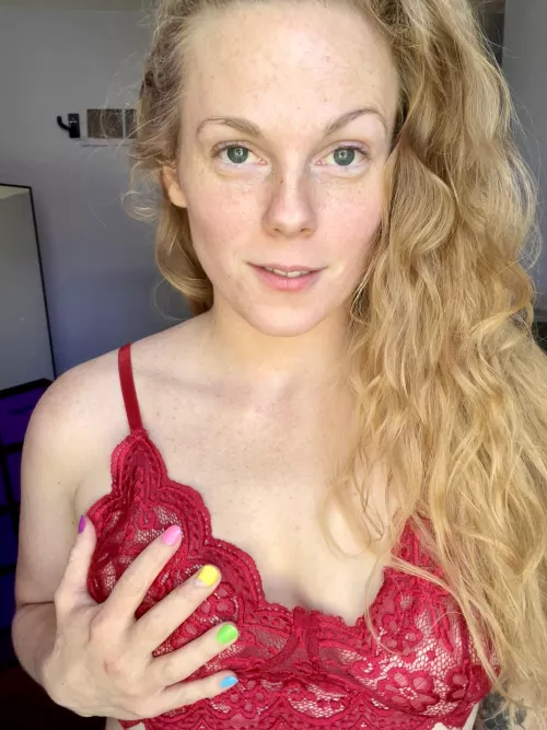 I hope my freckles can sprinkle your day with some love [IRTR]