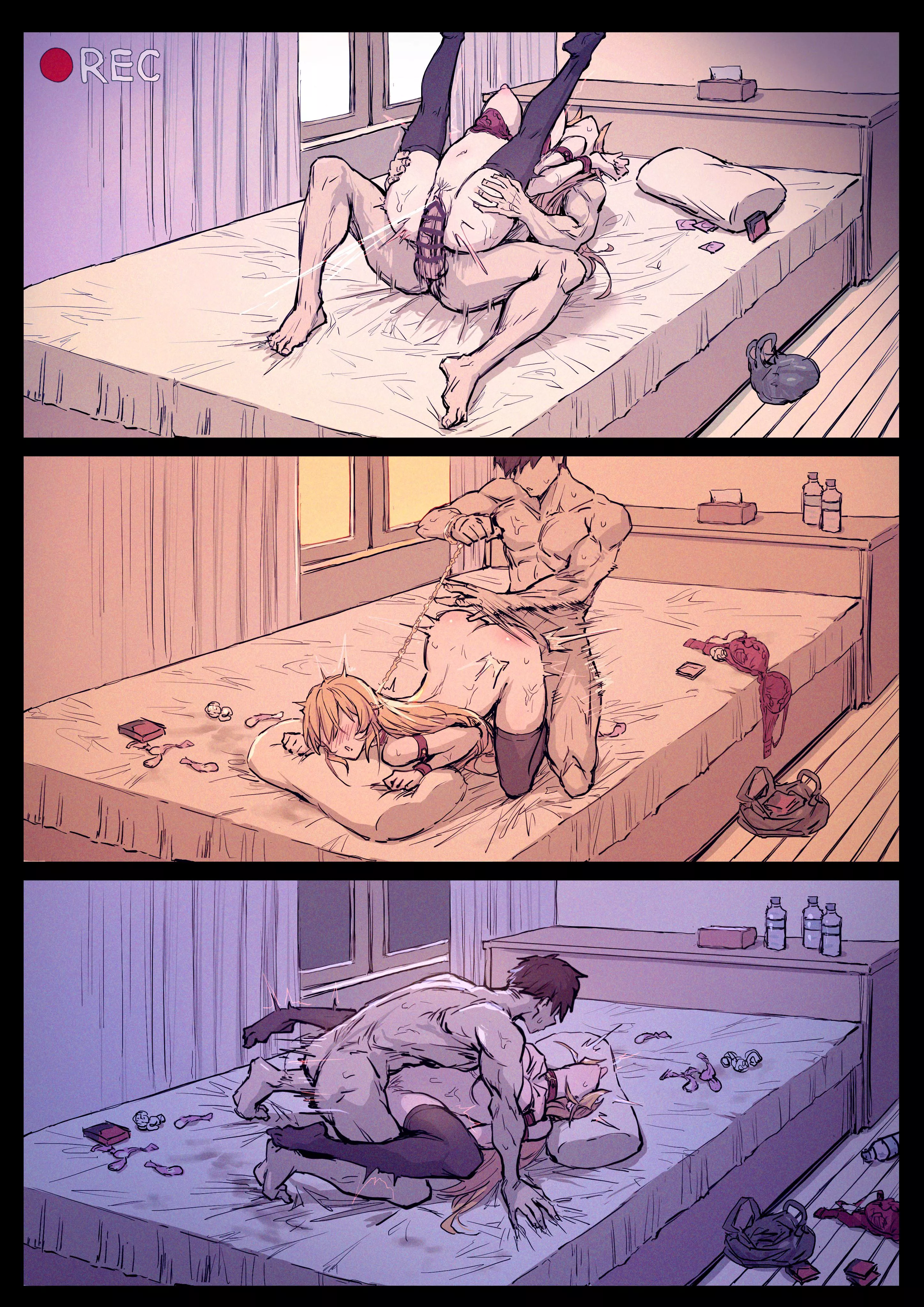 I want to stream our sex 24/7~