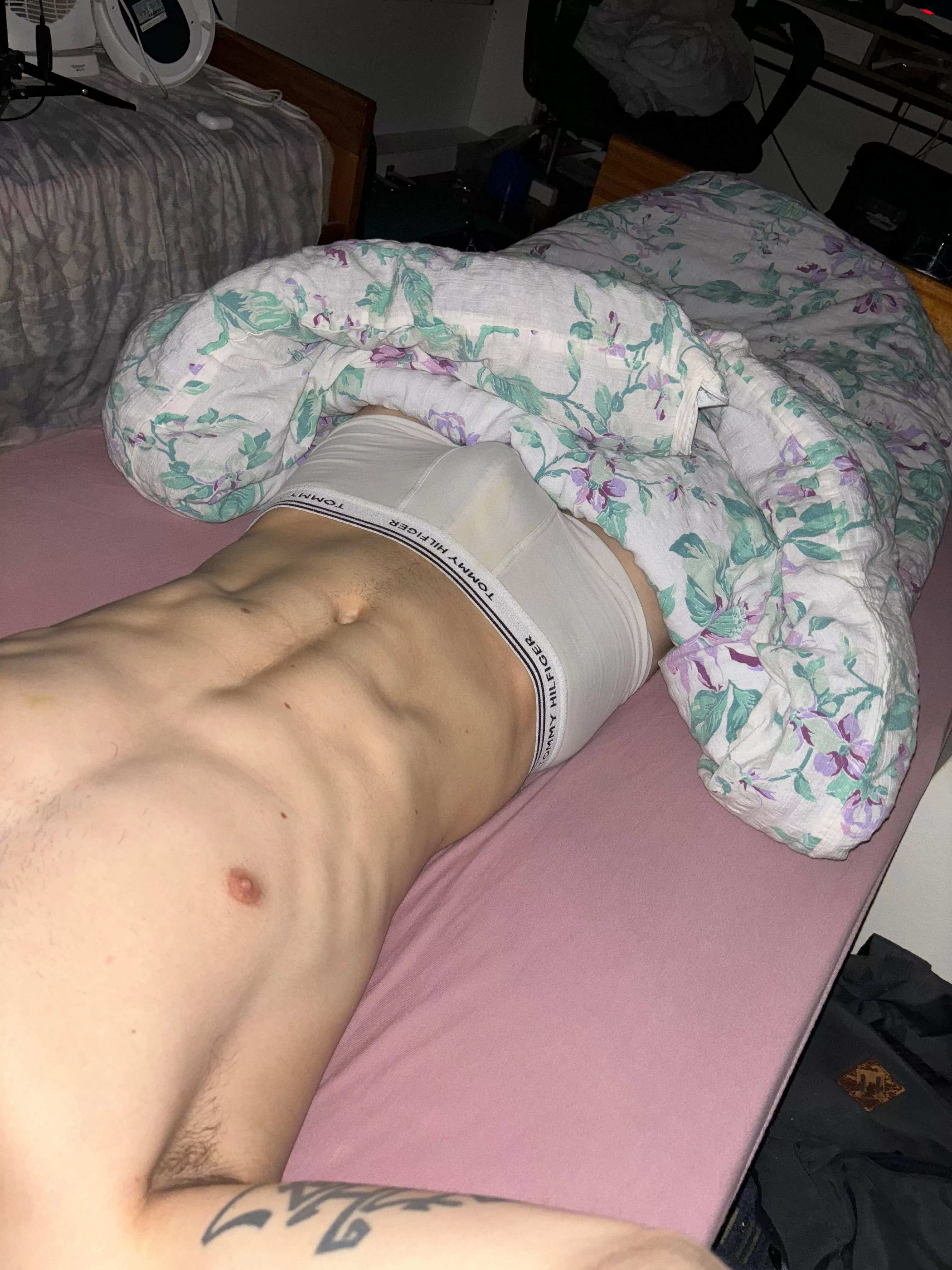 Join me and rub my morning wood