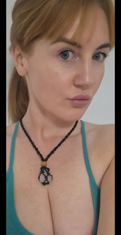 Just a freckled ginger after the gym [IRTR]