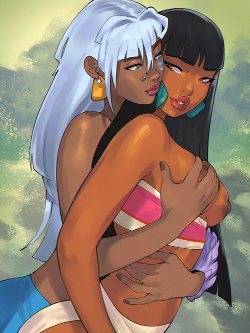 Kida & Chel (cinnabarbie) [Dreamworks & Disney]