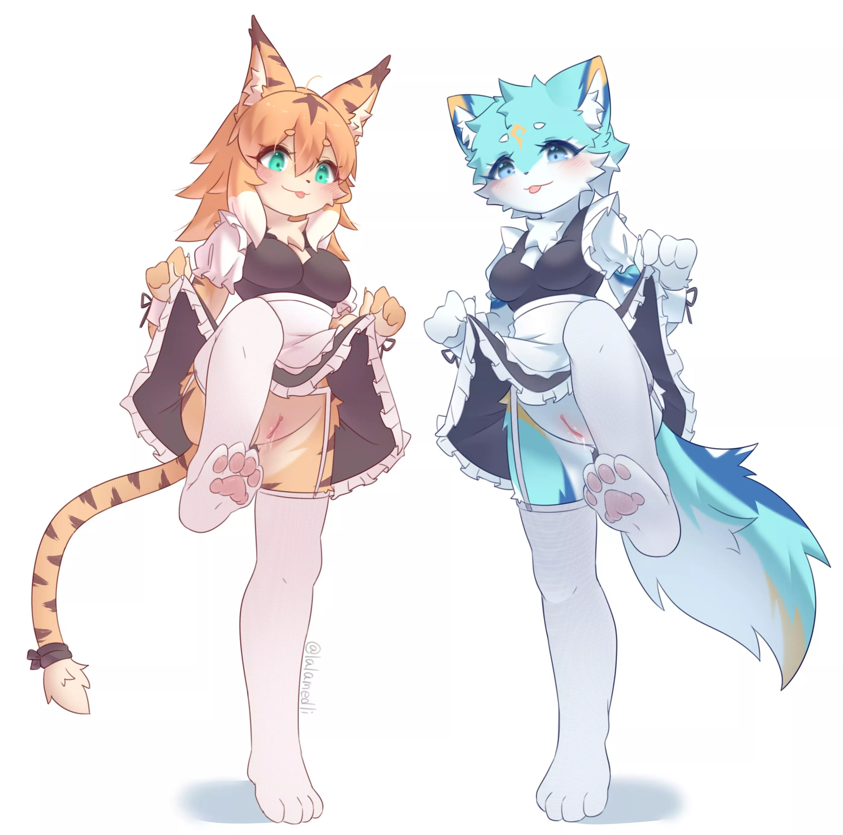 Left or Right? ;3 (lalamedli) [ff]