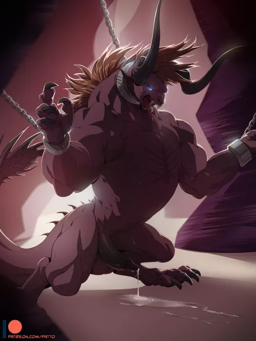 [M] Behemoth, Final Fantasy (by patto)