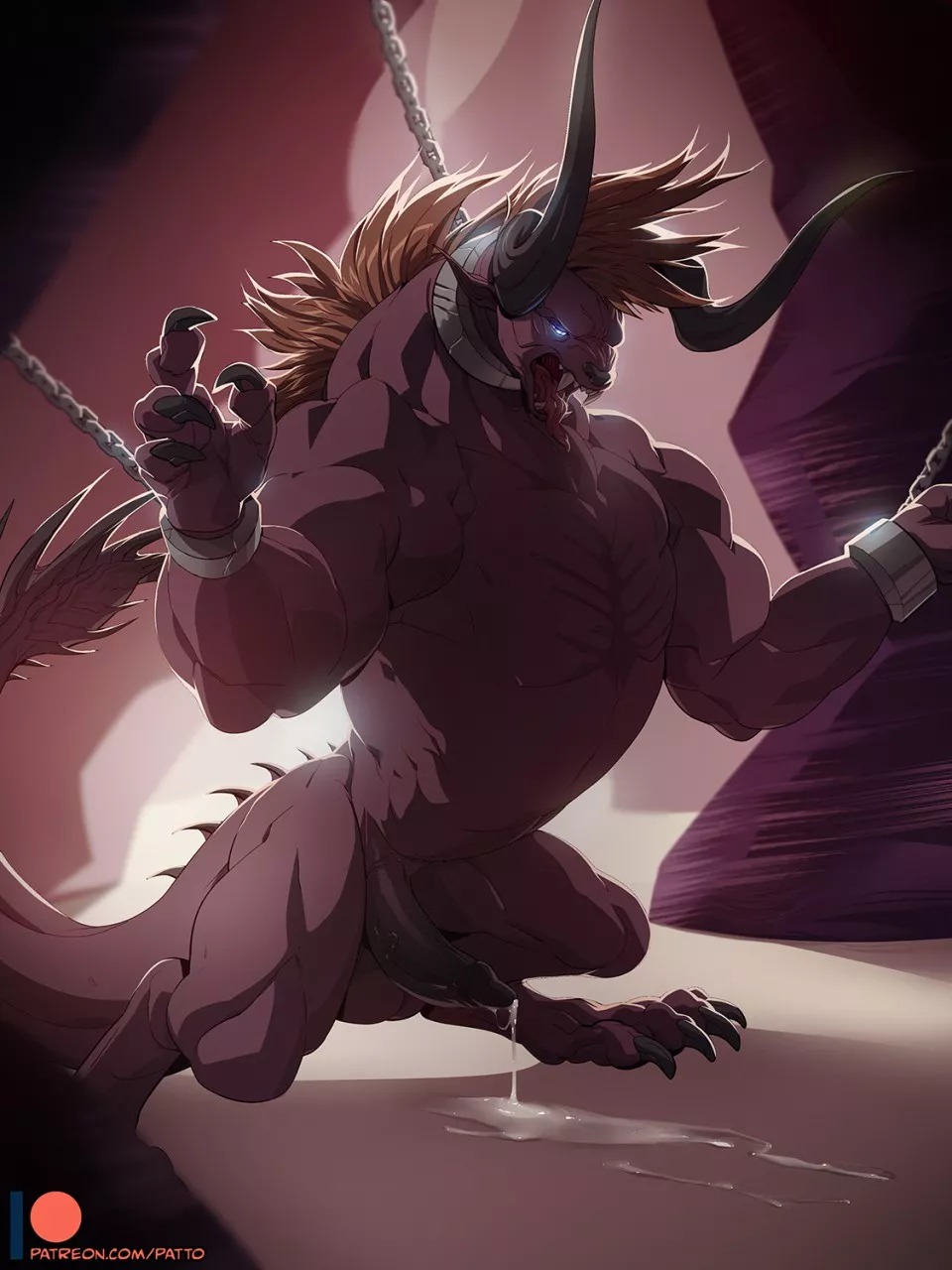 [M] Behemoth, Final Fantasy (by patto)