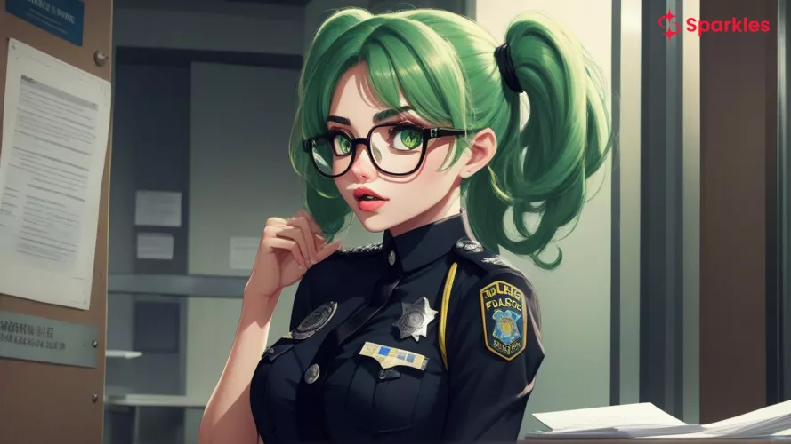 My coworker looks a little slutty