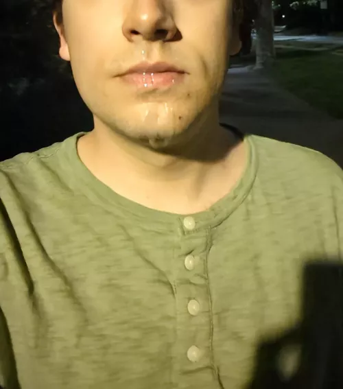 My first cumwalk! A dream come true