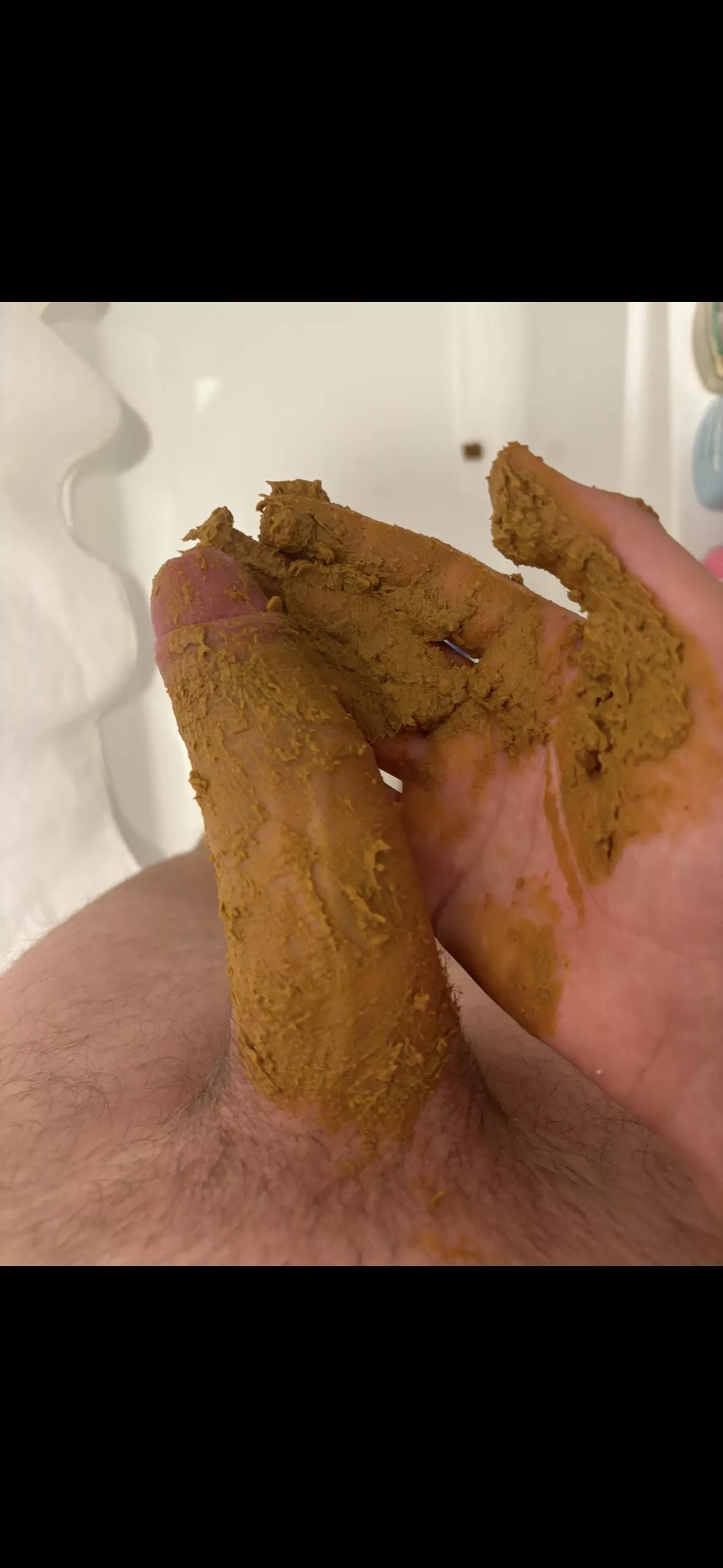 My shitty cock 