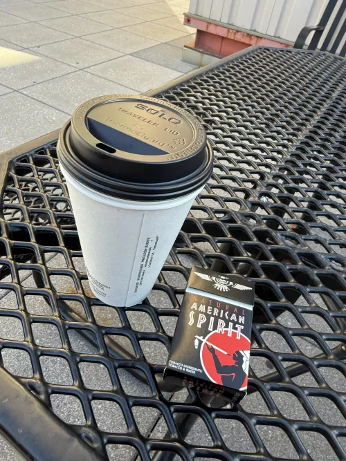 Nothing like two blacks to start off the day