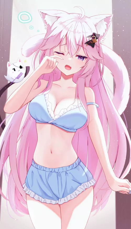 Nyanners feeling sleepy