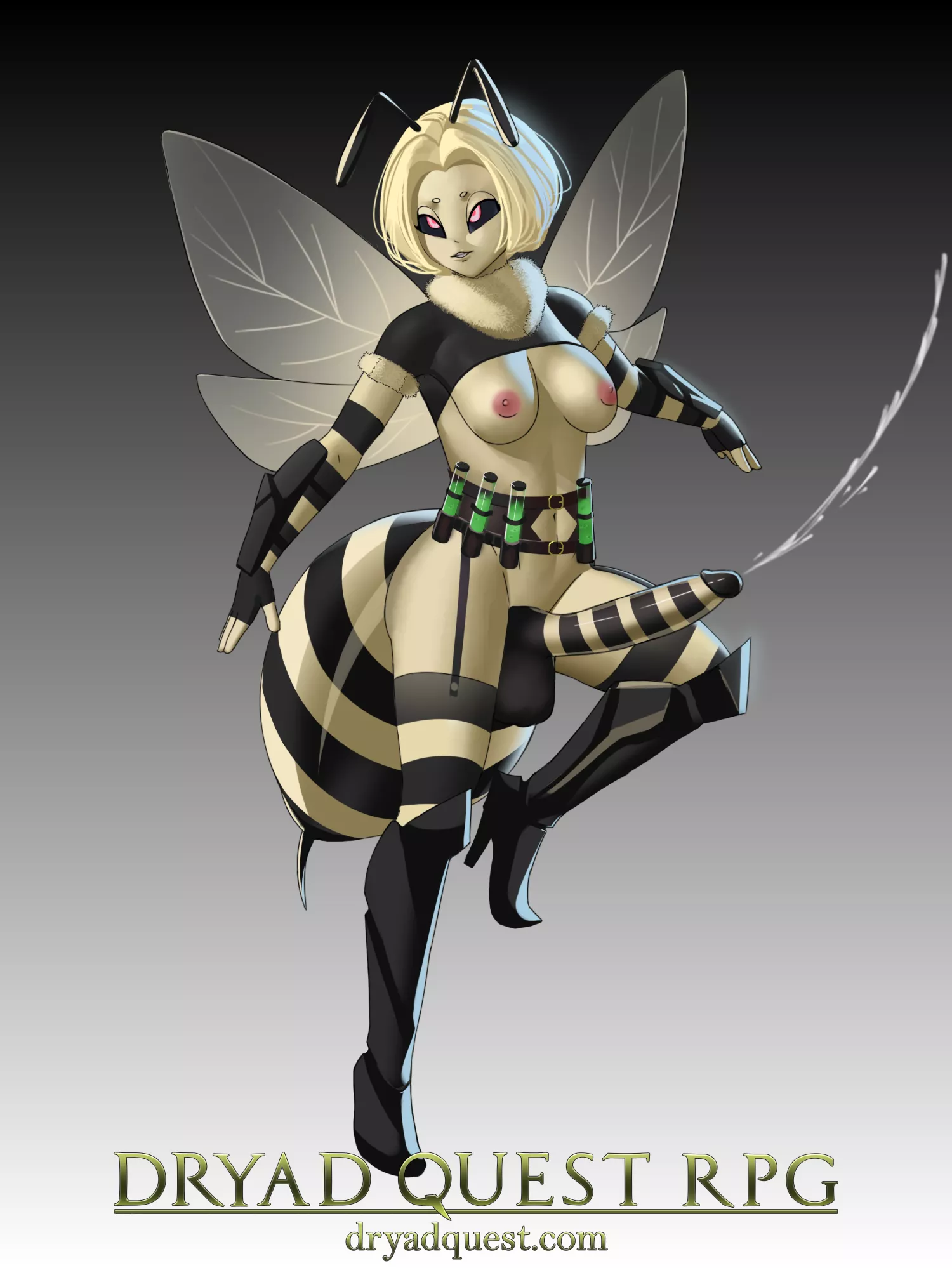Our Queen Bee is so horny (Dryad Quest) 