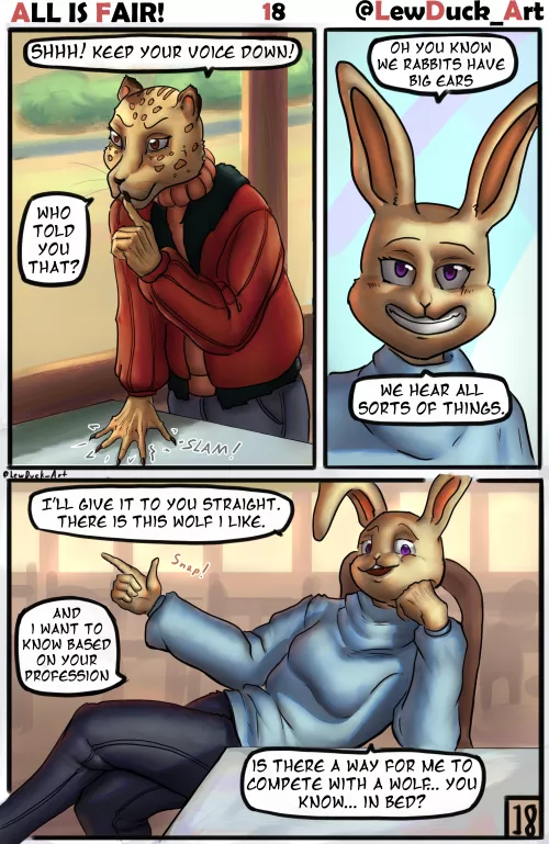 -Page 18 RELEASED- ALL IS FAIR! (A Beastars Doujin)