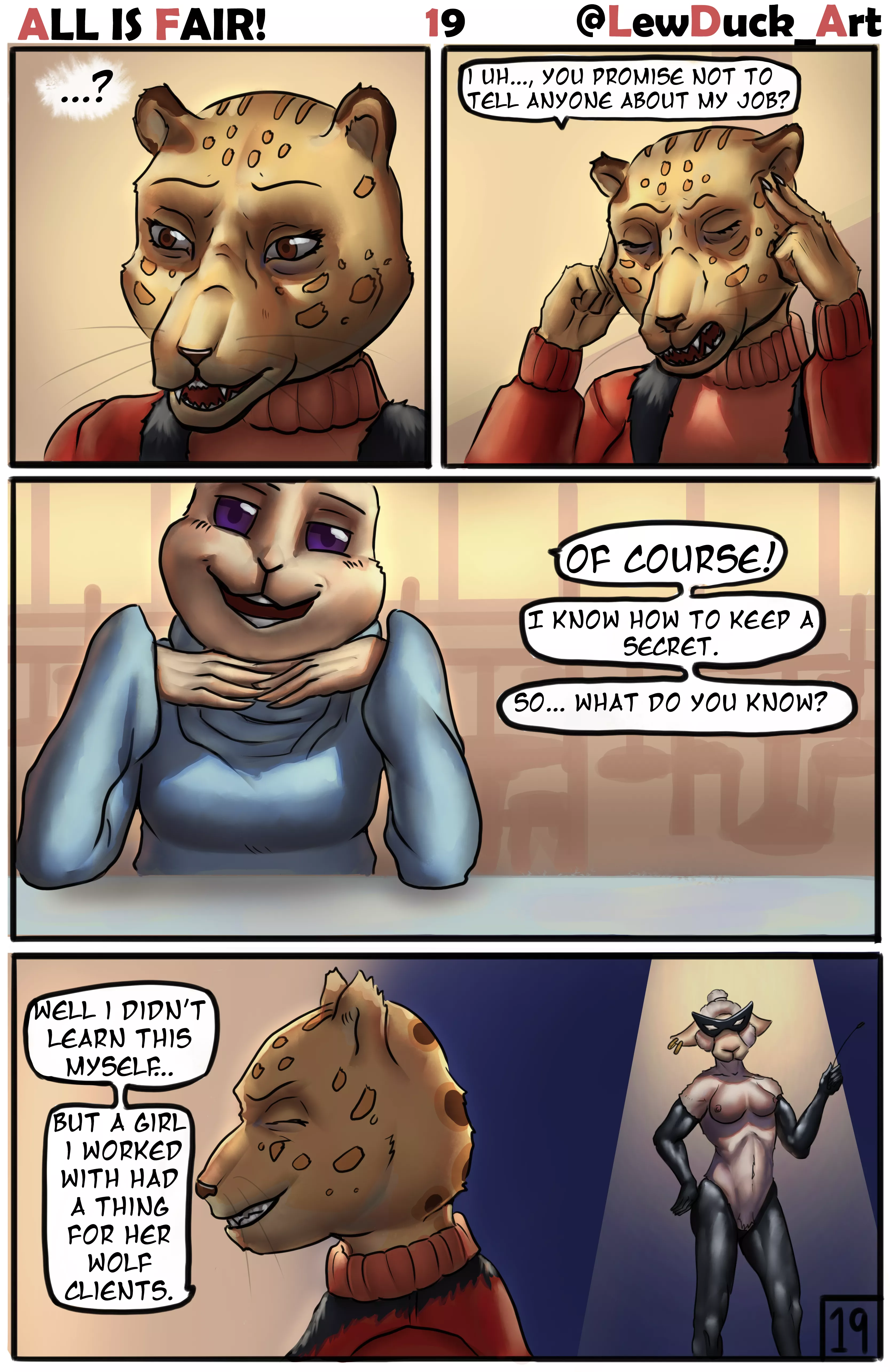 -Page 19 RELEASED- ALL IS FAIR! (A Beastars Doujin)