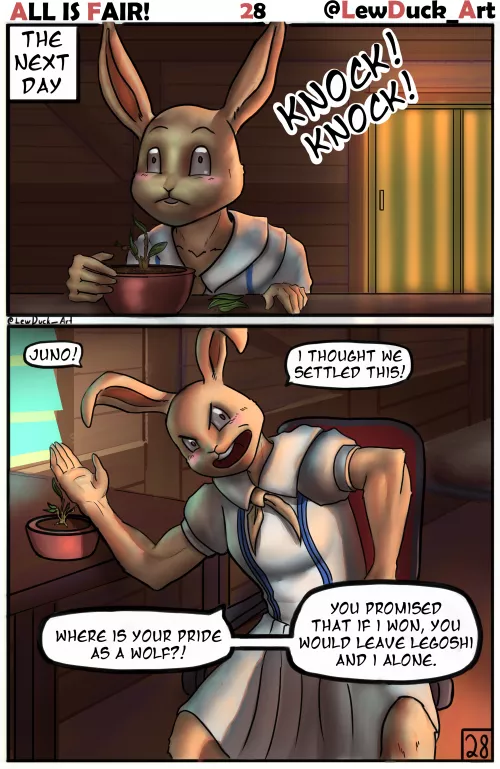 -Page 28 RELEASED- ALL IS FAIR! (A Beastars Doujin)