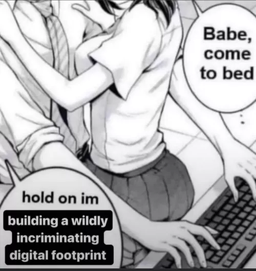 Posting kink content be like 😭😂