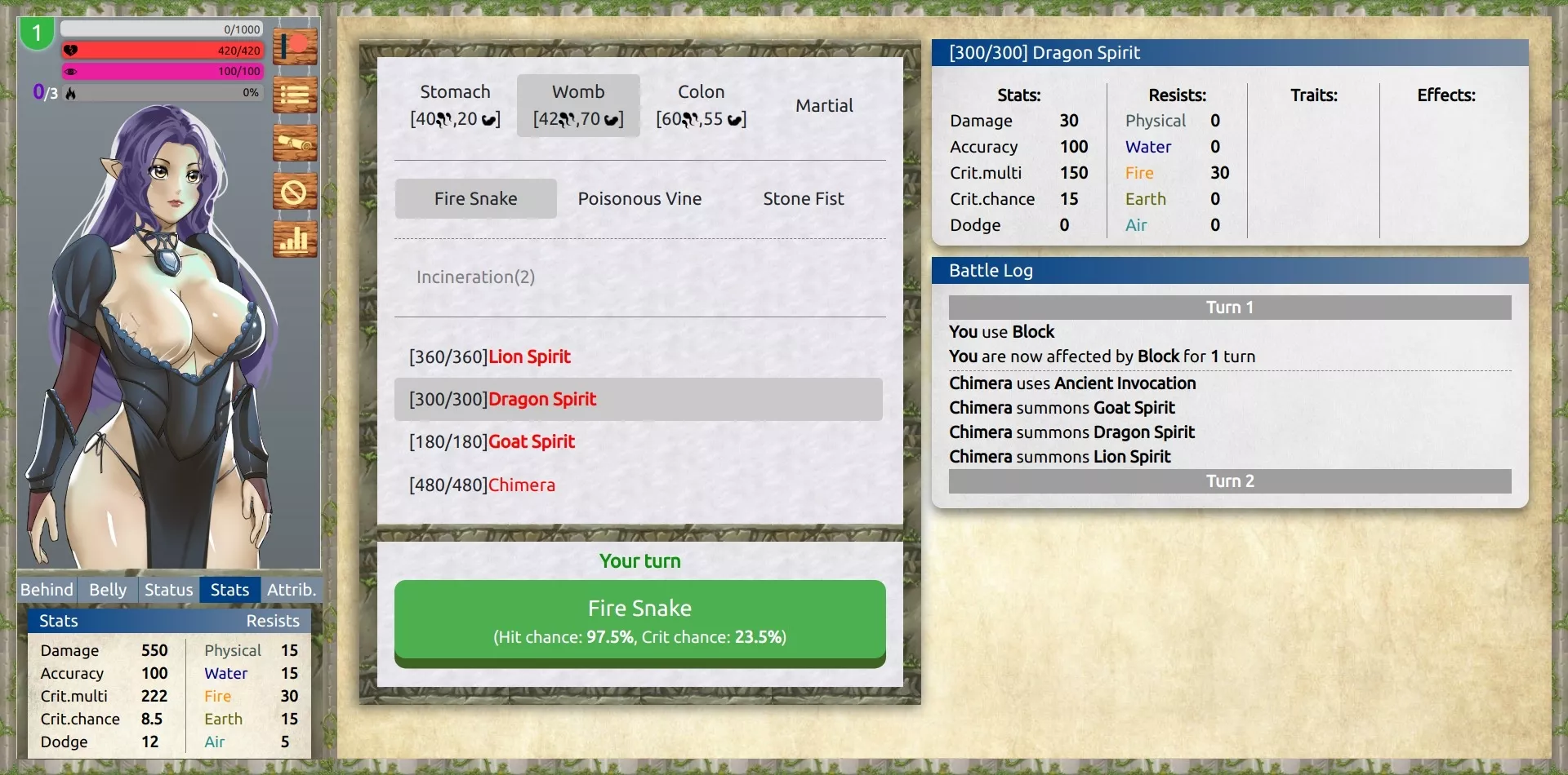 Ready for a fight? (Dryad Quest)