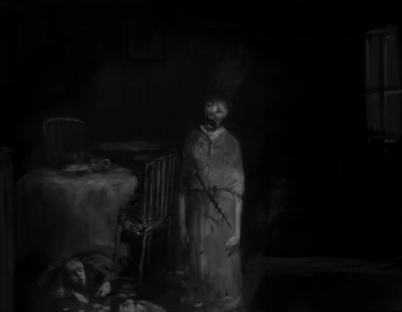 SHE has set the table. Join HER. 