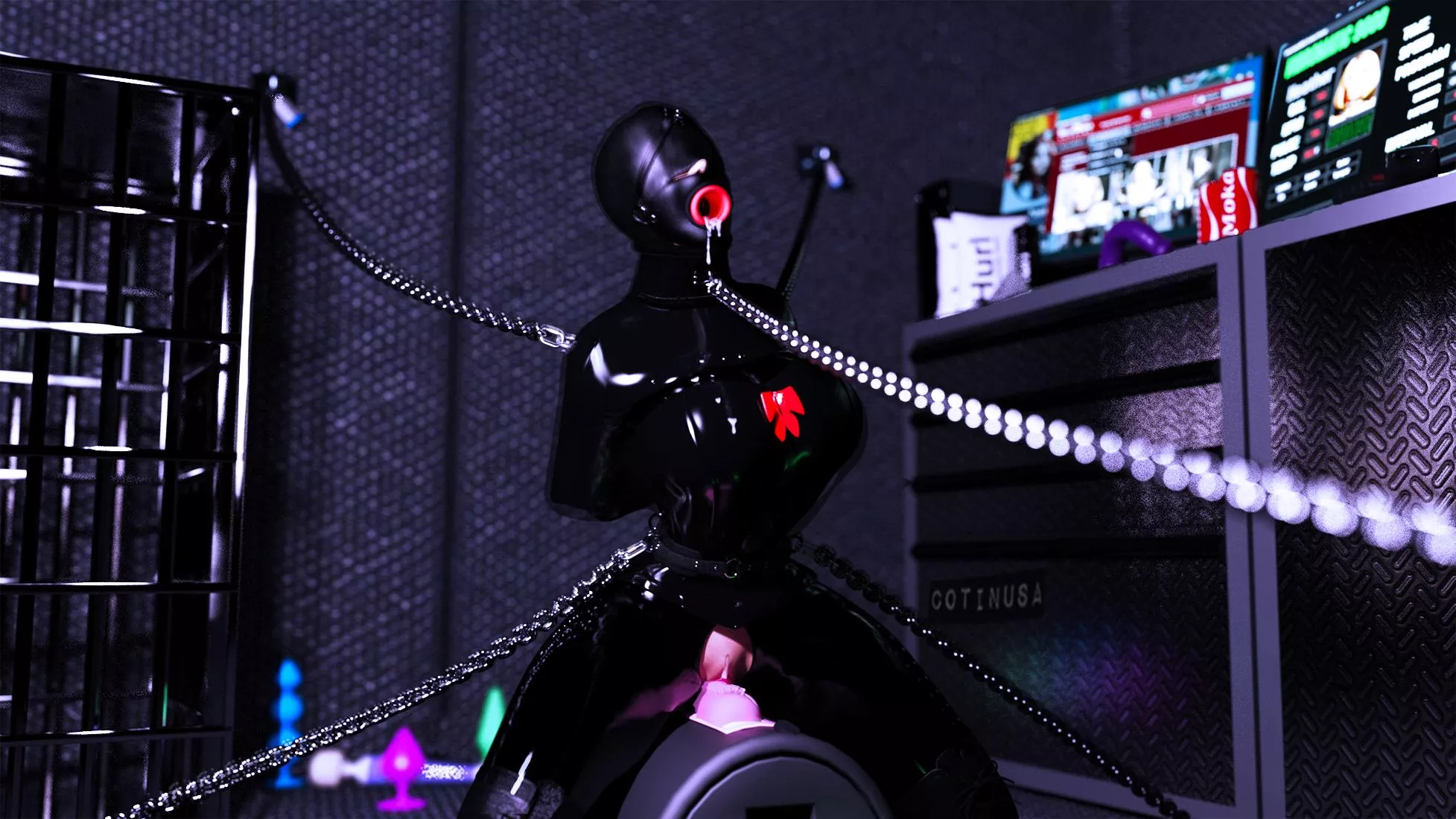 Shortly after moving into the neighborhood, her somewhat off putting neighbor asked her out and she politely let him down gently. Let's just say, he didn't take rejection very well. Tried to do this the easy way but, one way or another, he would have h