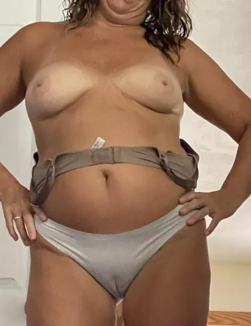 Thong off or on be honest 