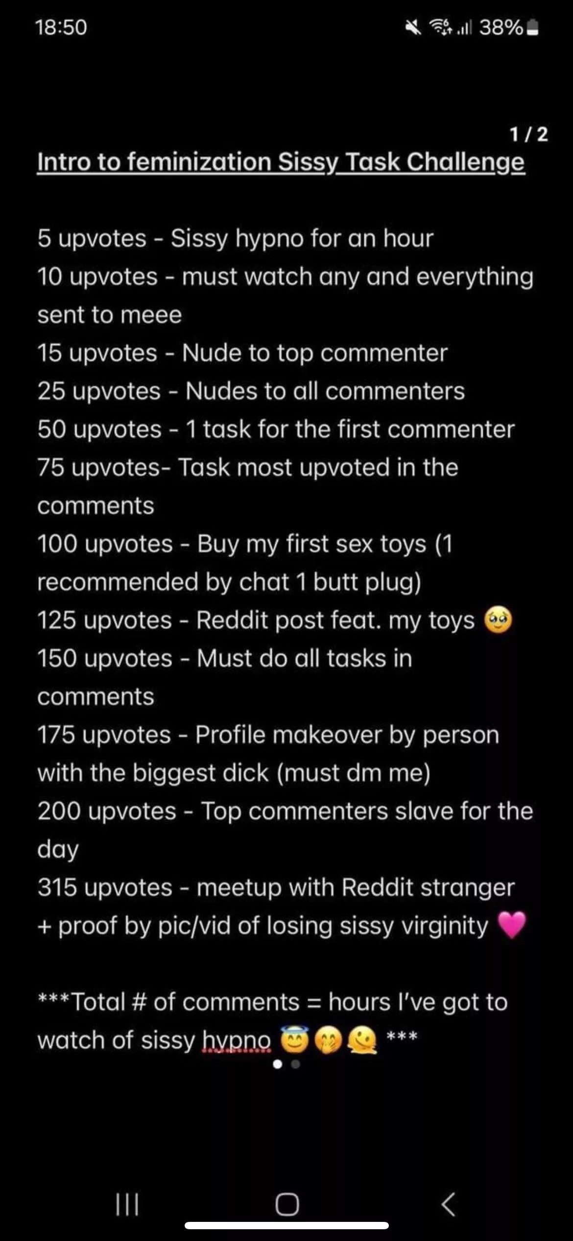 Trying this again. Hoping to get my boundaries pushed