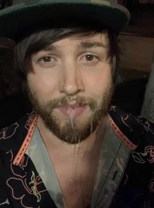 Walked home covered in the neighbors cum 