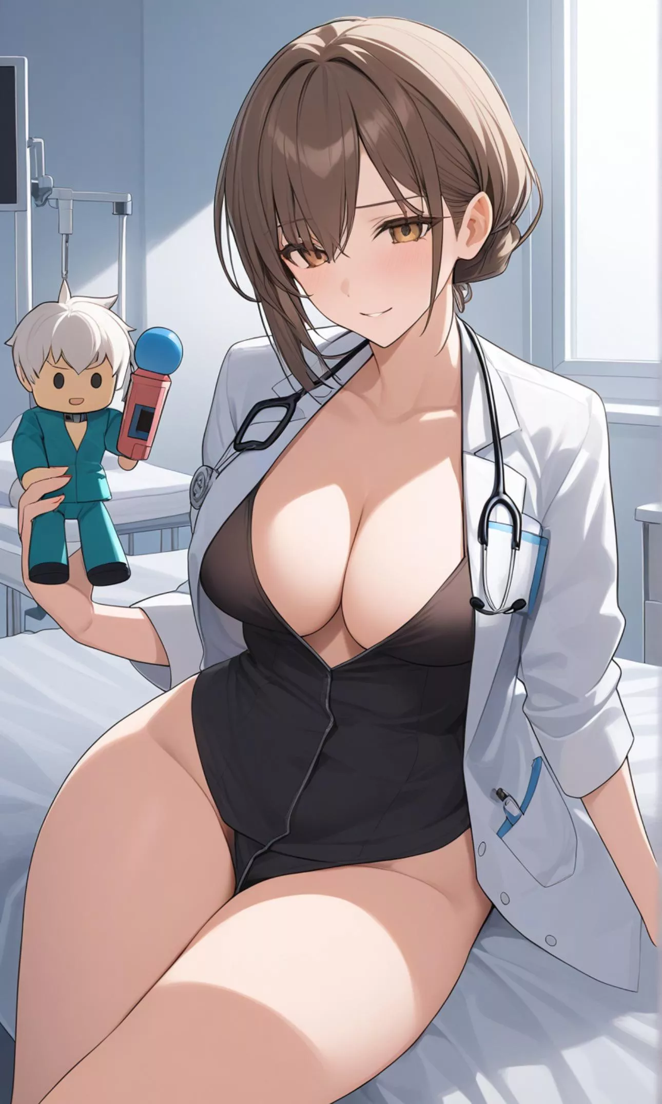 Welcome to the Women’s Clinic, the place where your small form will be used as a medical tool on the female patients. [micro/macro][feet][insertion][sweat][fart][scat][caveduck]