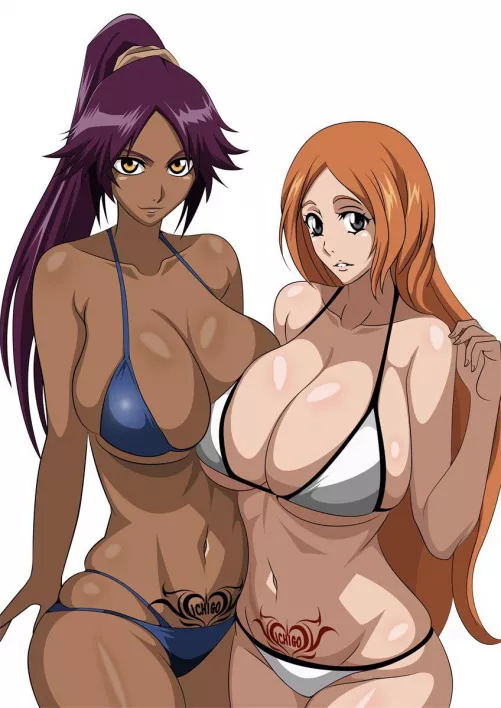 Yoruichi and Orihime