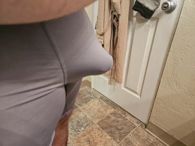 About to take care of some morning wood.