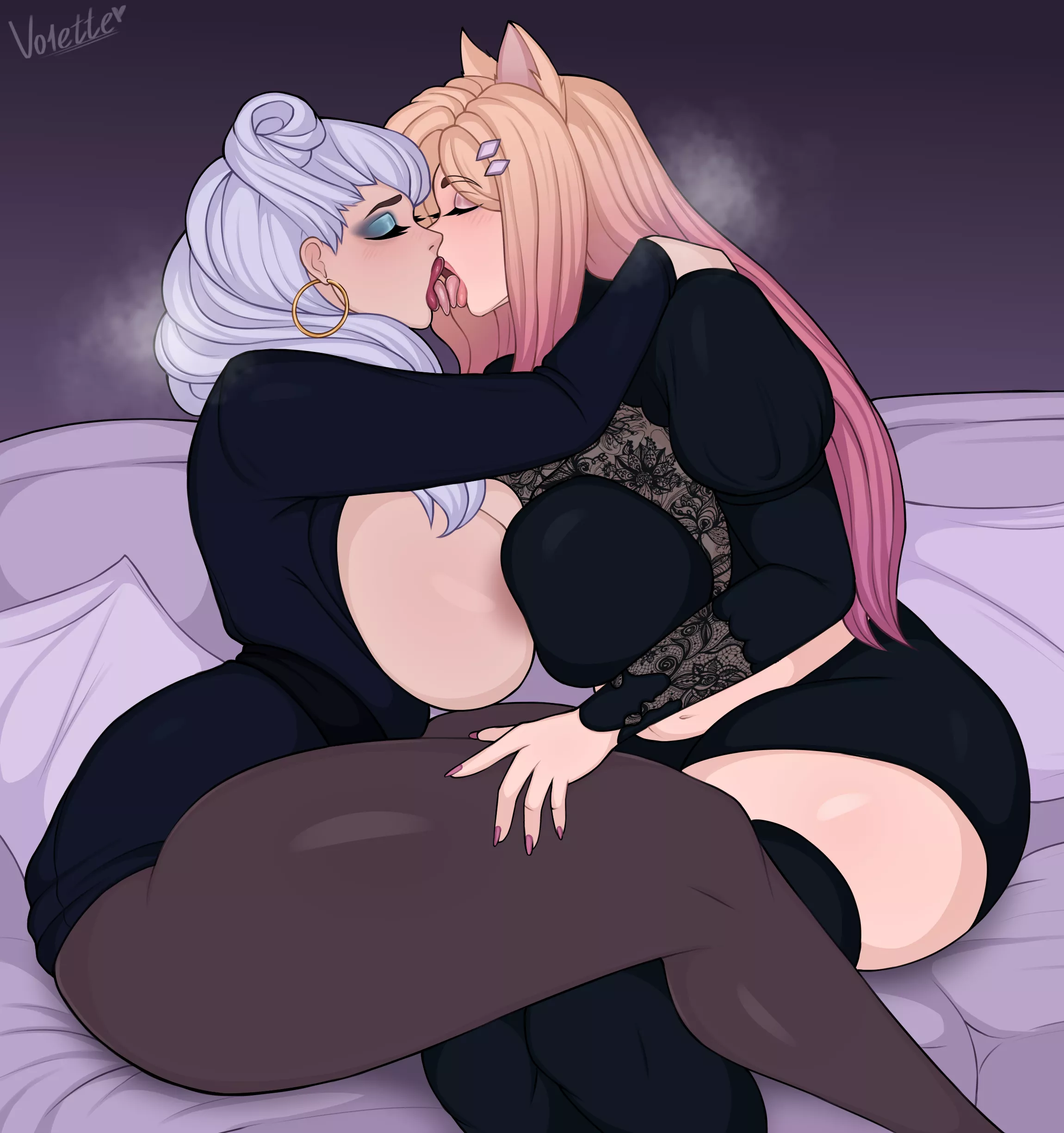 Ahri x Evelynn (Vo1ette)