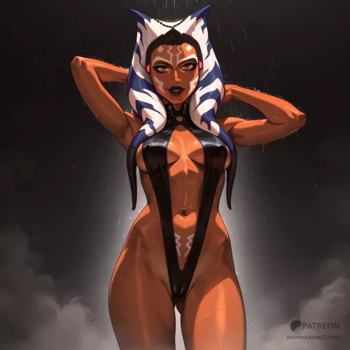 Ahsoka black swimsuit (Cutina)