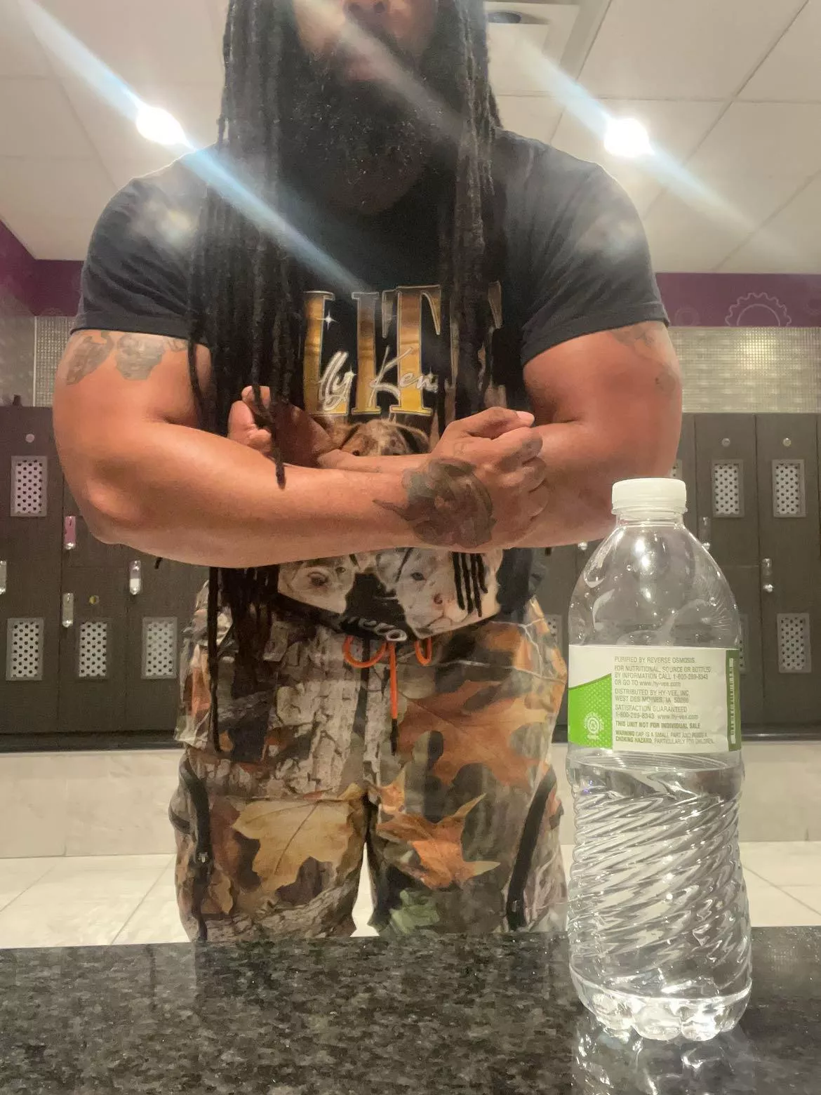 All good daddies stay in the gym ❤️❤️❤️