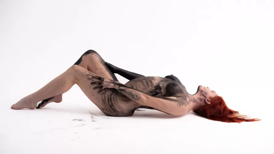 Amy Plays with Paint