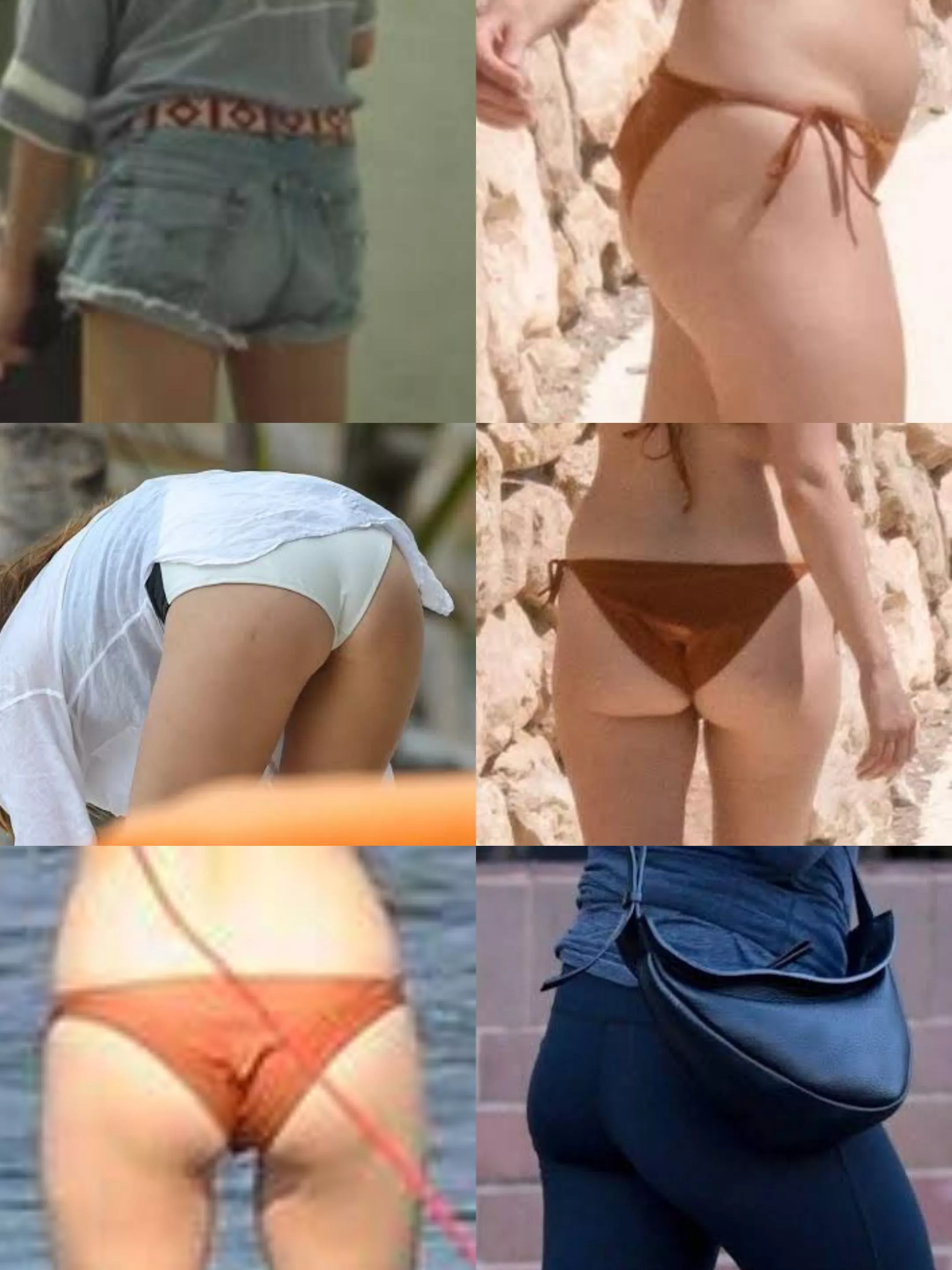 Ass collage