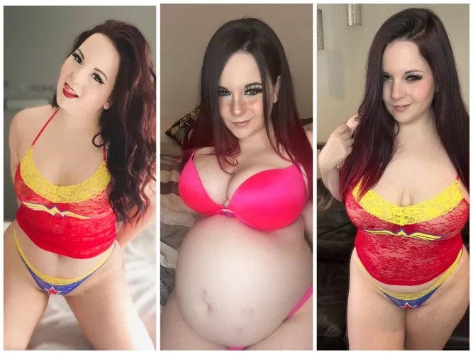Before during and after pregnancy! What’s your favorite phase?