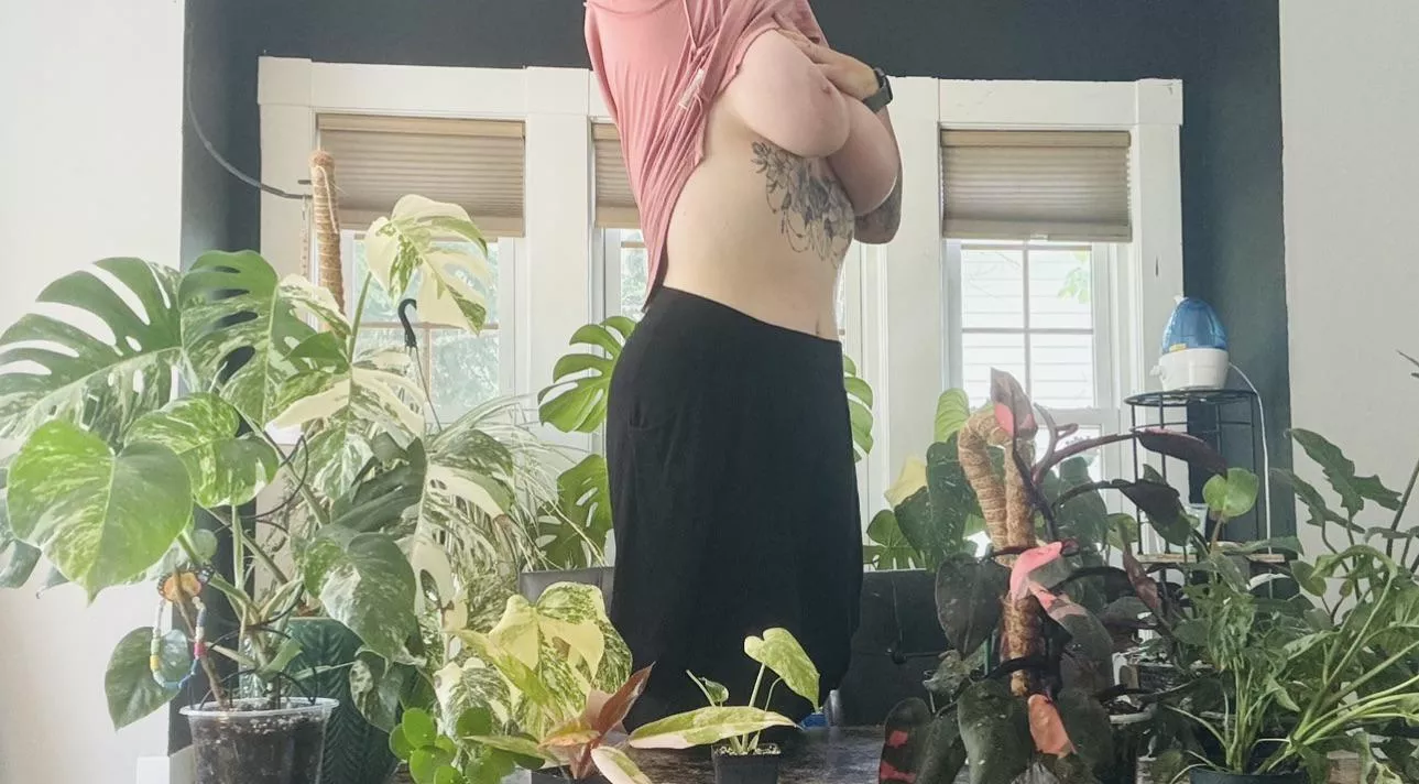 Bucket list #3..get fucked surrounded by plants 🪴 💚