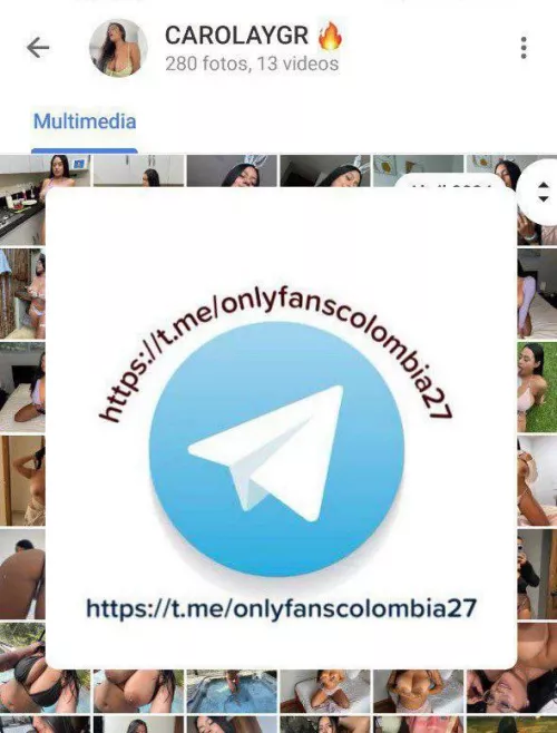 CAROLAY , todo su contenido desde sus inicios y también lo nuevo actualizable siempre si te interesa escríbeme 