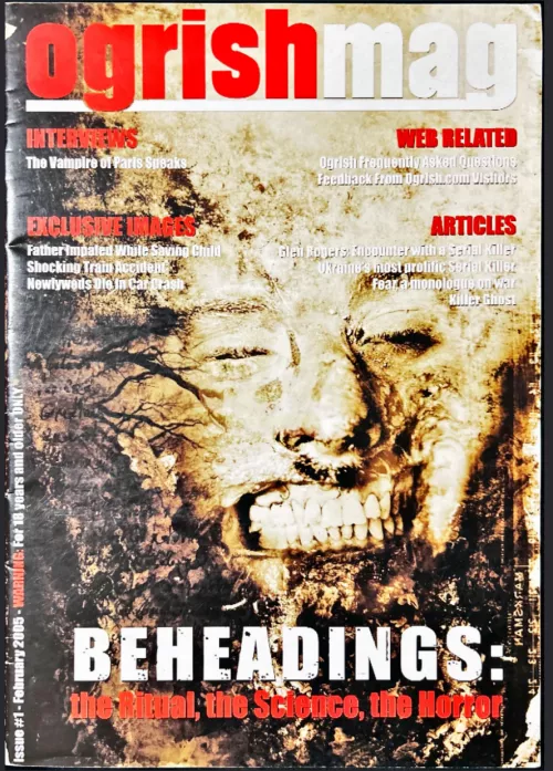 (complete scan) Ogrishmag Issue 1 - February 2005