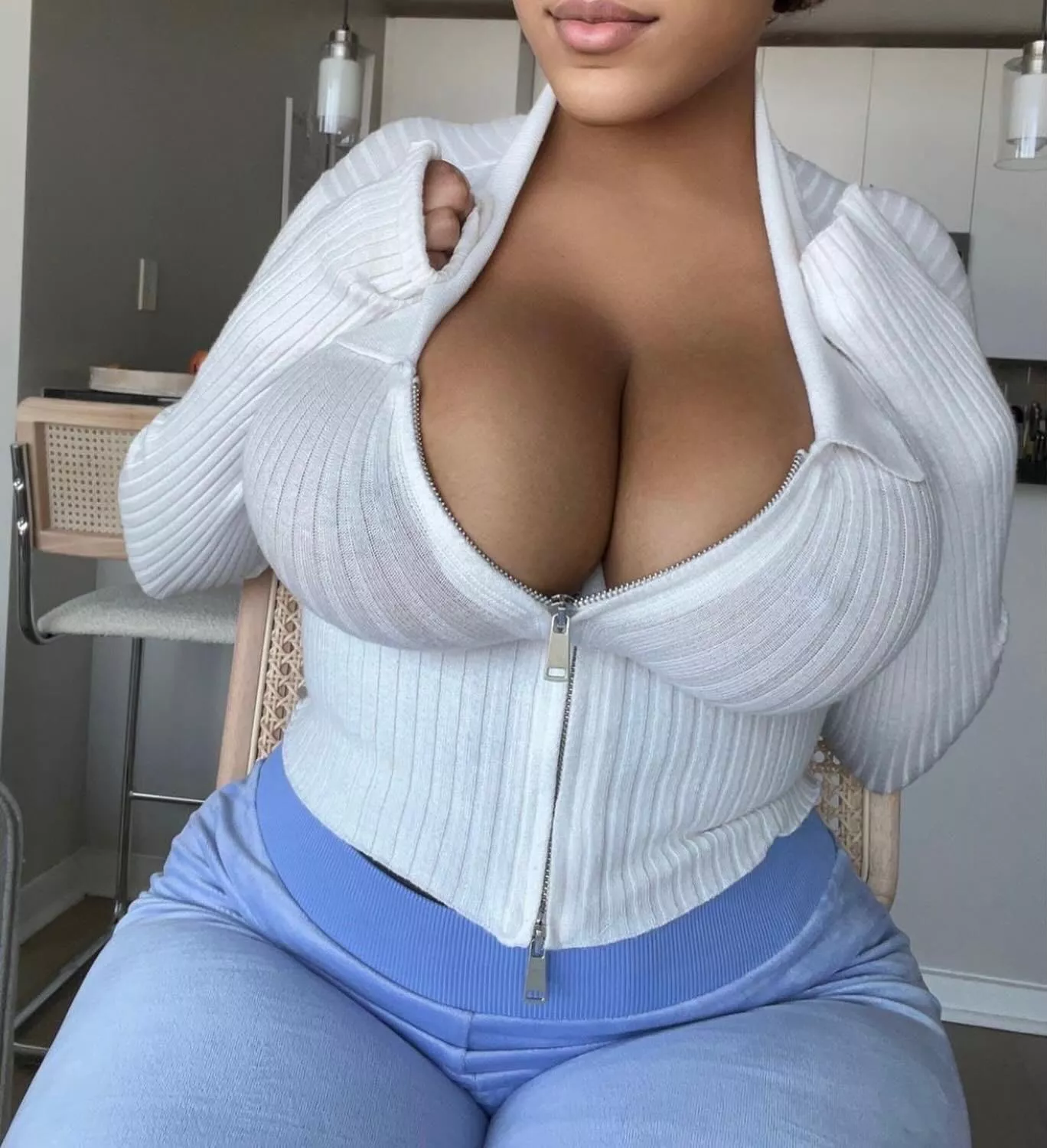 Feeling cozy and confident in my weekend loungewear!