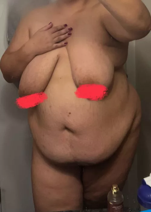 Feeling myself after my shower