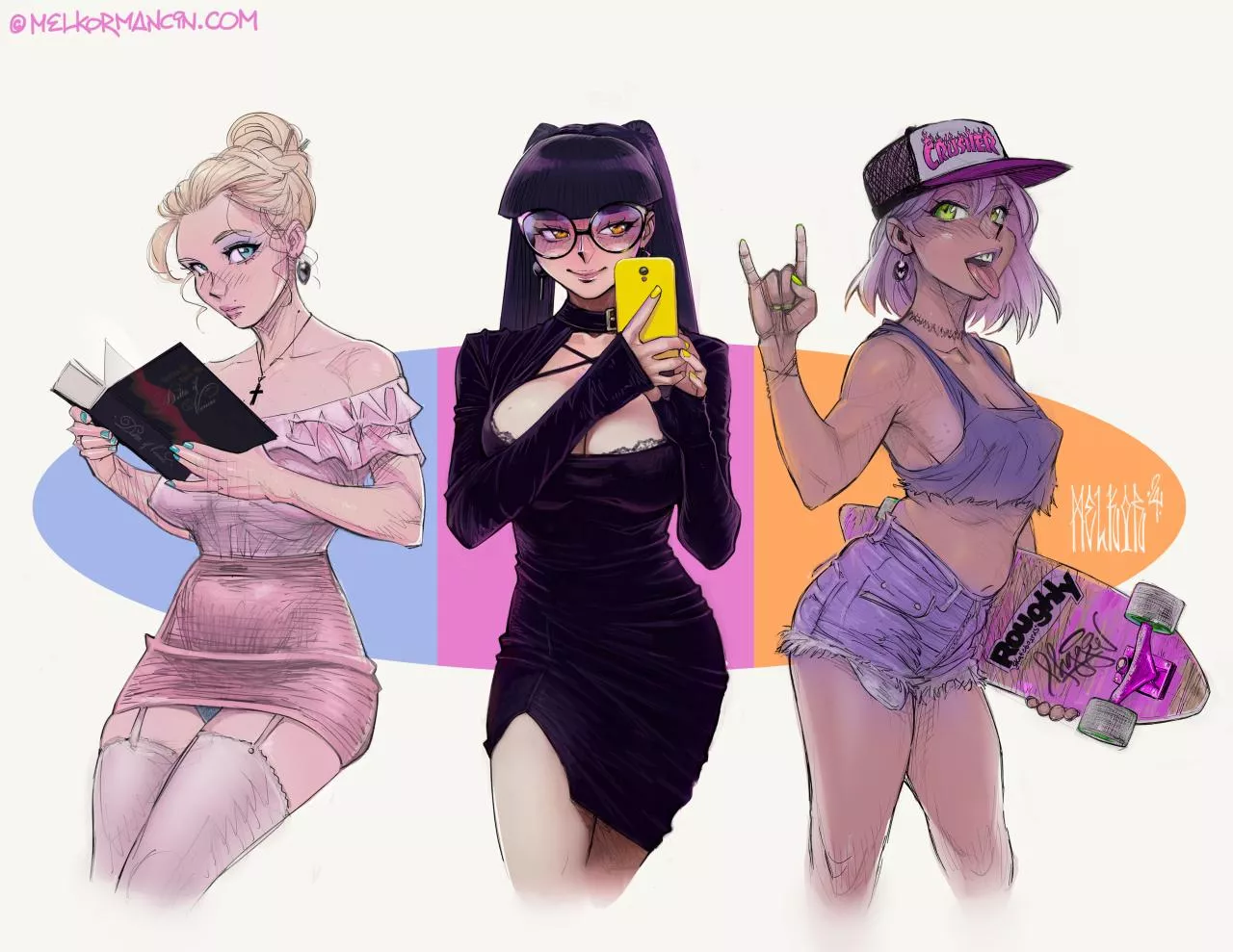 Group Profile Pic of Lisa, Hanna, and Maggie