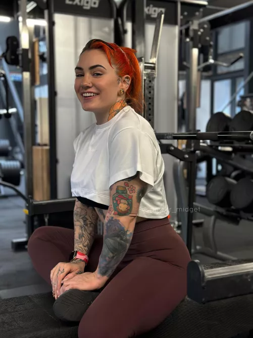 Happiest when benching