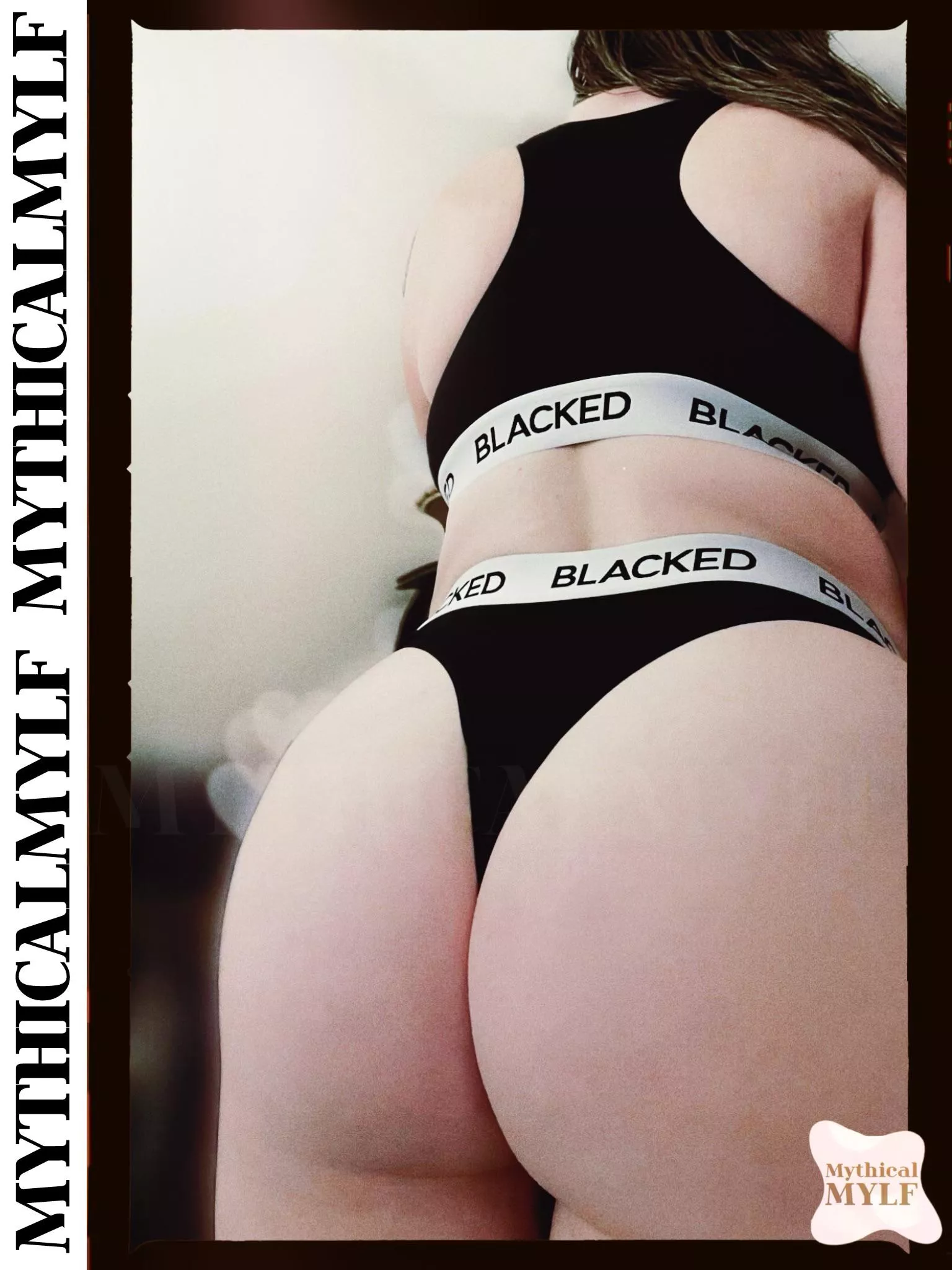 I don’t let my cuck see me in a thong very often, but if I do, it’s gotta be this one! ⚫️⚪️💥