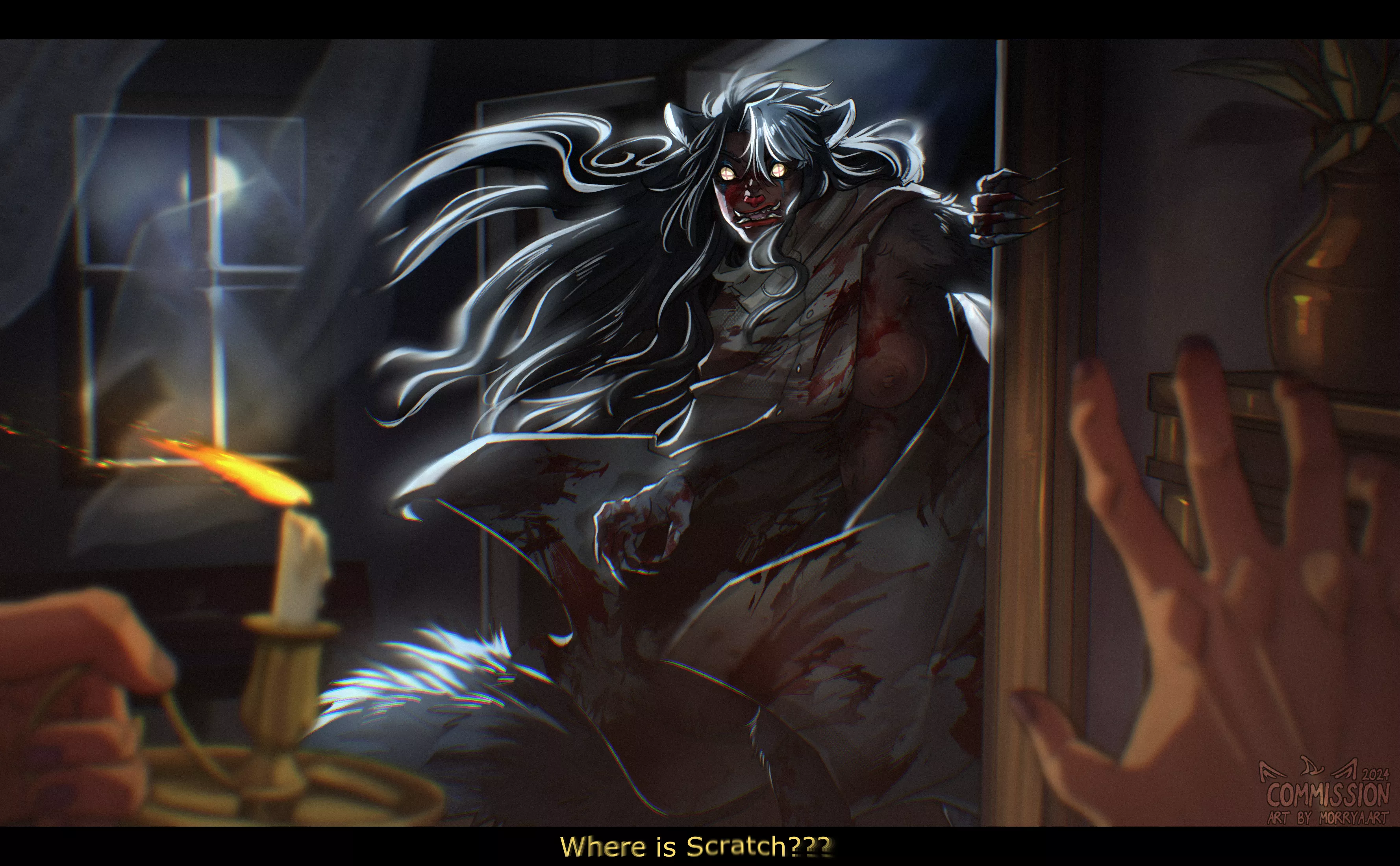 I give you: the wereclown catgirl Marqua