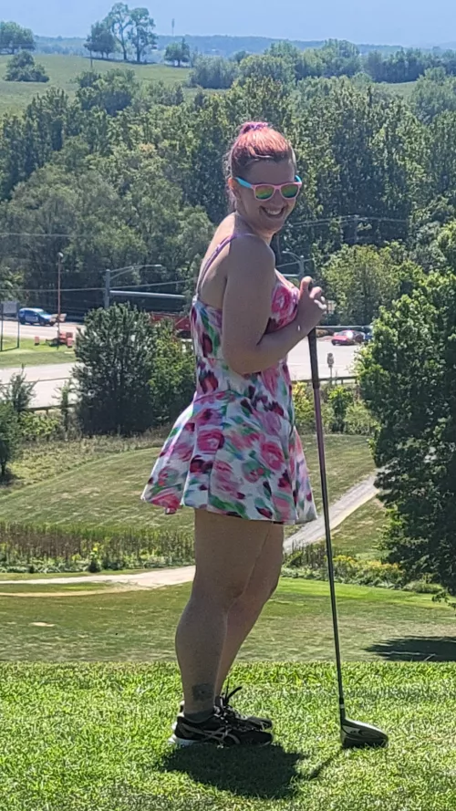 I know, I need to get a different course appropriate outfit 