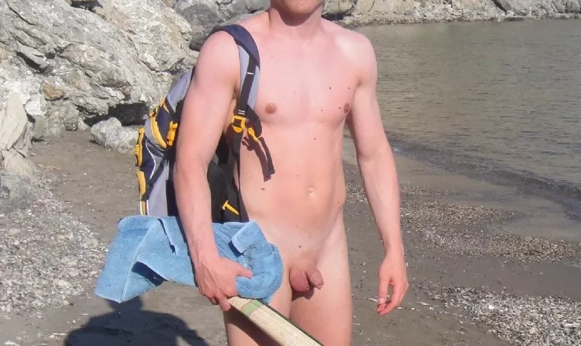 I love going naked on a nudist beach, I exercise a lot and like to show myself off proudly
